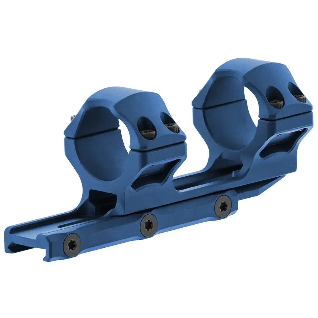 UTG ACCU-SYNC® 30mm Medium Profile 34mm Offset Picatinny Scope Rings - Blue
