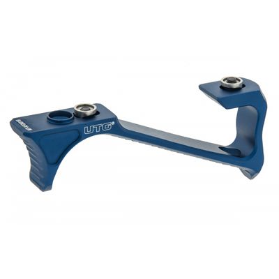 UTG Ultra Slim Angled Foregrip Keymod - Blue