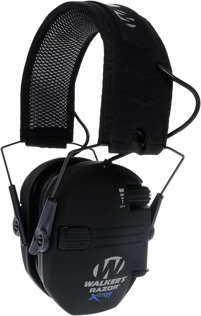 Walker's Razor X-TRM Ear Muffs - Black