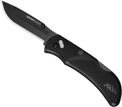 Outdoor Edge 2.5" RazorEDC Lite 2-Blade Replaceable Carry Knife - Black