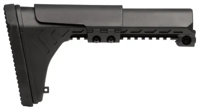 UTG PRO AR15 Ops Ready S5 Fixed Stock, Black​.