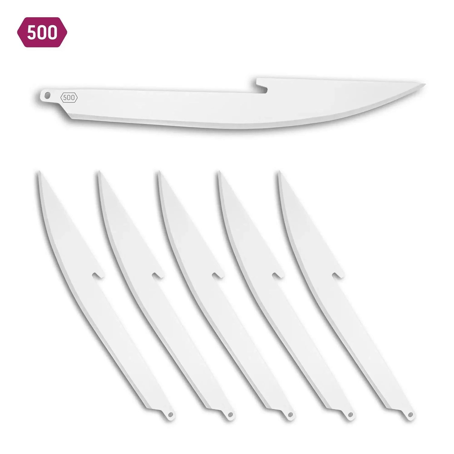 Outdoor Edge 5.0" Boning/Fillet Replacement Blades 6-Pack