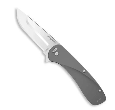 Outdoor Edge Razor VX1 3.0" Replaceable Blade Spring Assisted Carry Knife - Silver