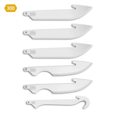 Outdoor Edge 3.0" Combo Replacement Blades 6-Pack