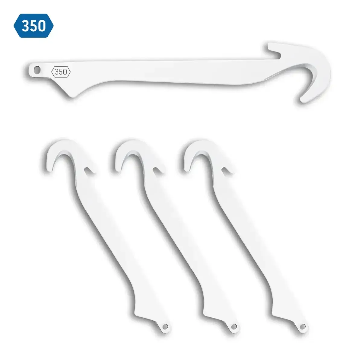 Outdoor Edge 3.5" Gutting Replacement Blades 4-Pack