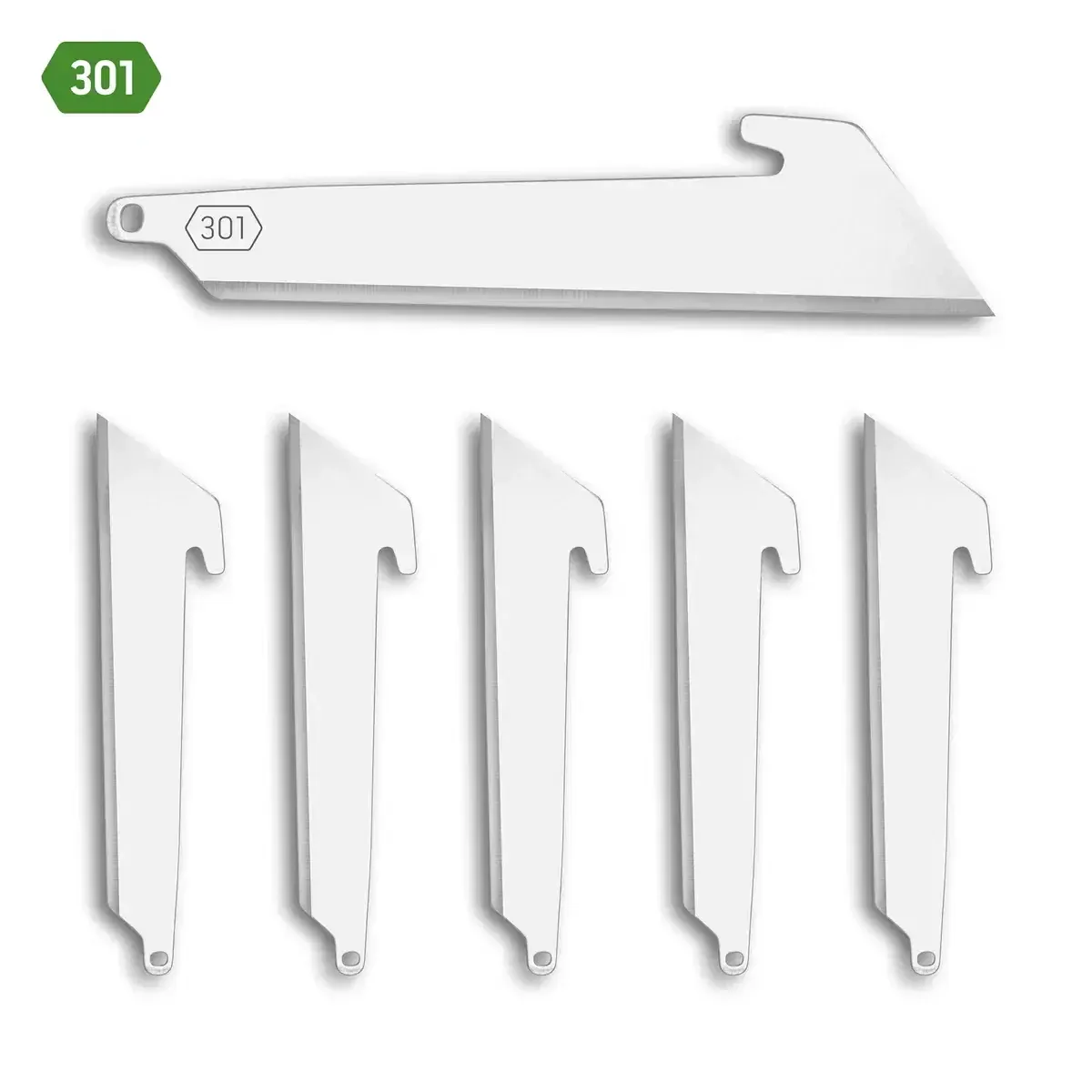 Outdoor Edge 3.0" Utility Replacement Blades 6-Pack