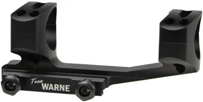 Warne 1" 2nd Gen Skeleton MSR Mount, Black XSKEL1TW