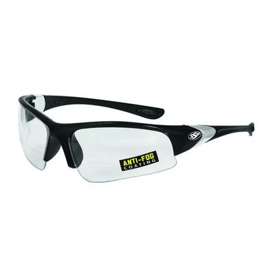 SSP Eyewear Entiat 3.0 Bifocal Demi Clear Anti-Fog Safety Glasses