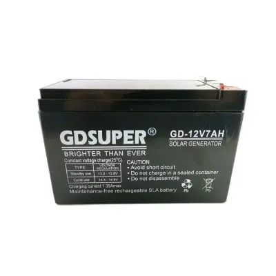 Lead Battery For Spotlight 12V 7Ah w/Cig Plug