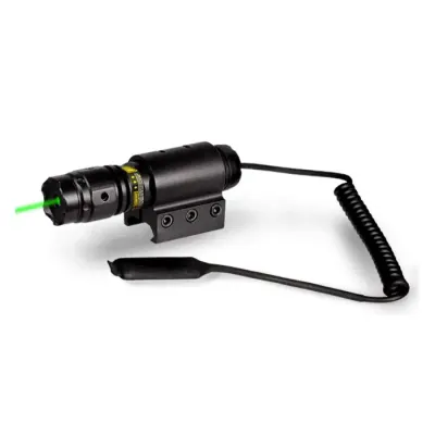UTG W/E Adjustable Compact Green Laser with Rings