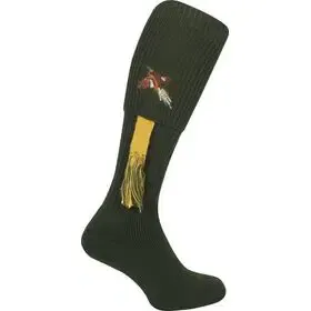 Jack Pyke Pheasant Shooting Socks - Green