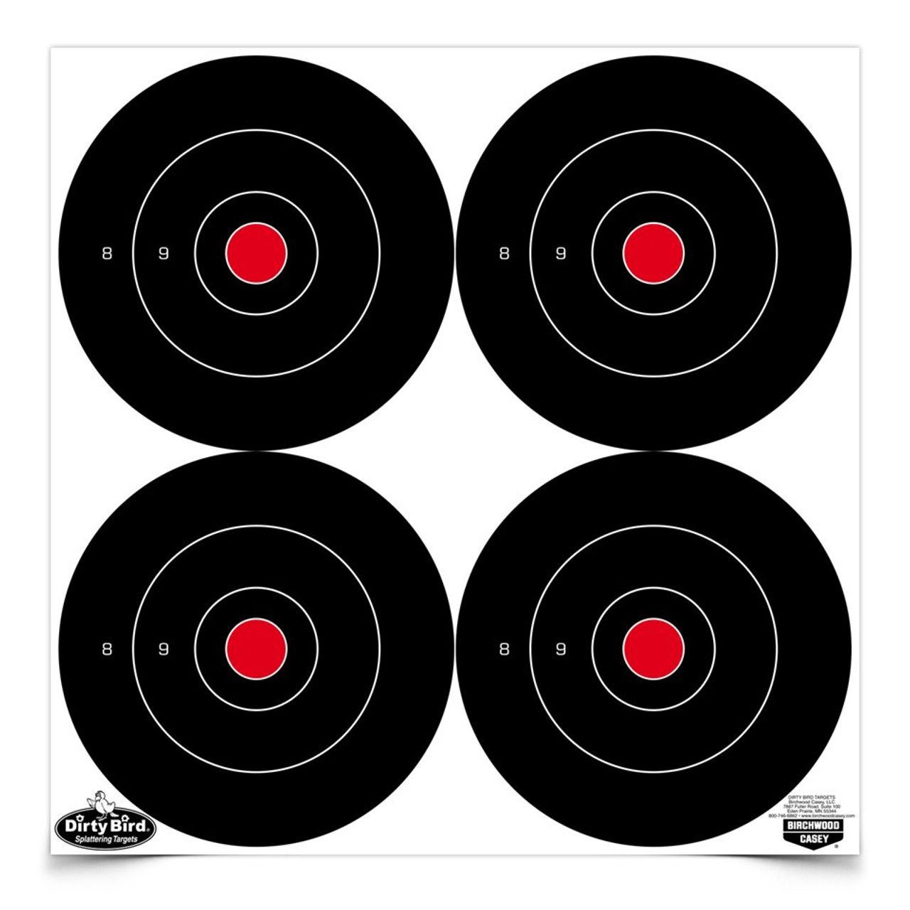 Birchwood Casey Dirty Bird® 6 Inch Bull's-Eye Target