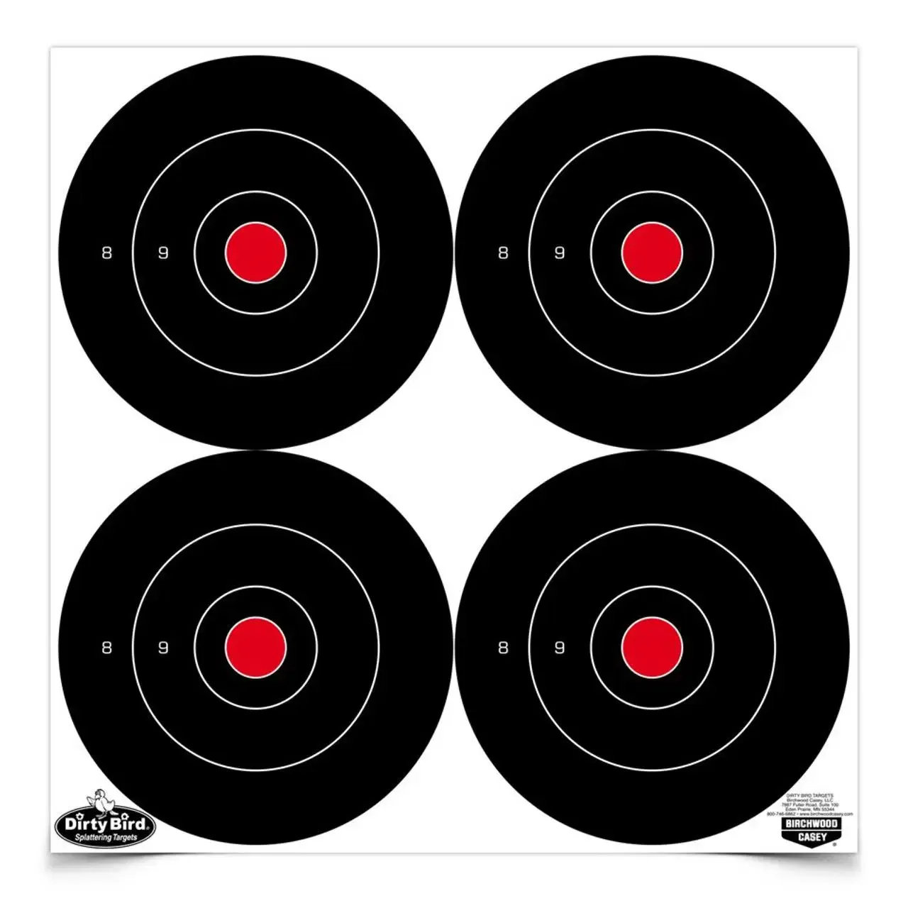 Birchwood Casey Dirty Bird® 6 Inch Bull's-Eye Target