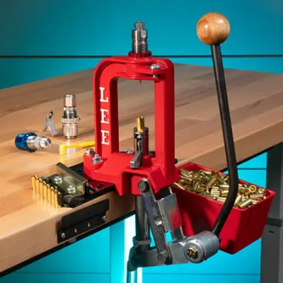 LEE 9mm Luger Challenger 40th Anniversary Pack with Breech Lock Carbide 3-Die Set