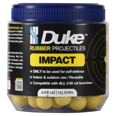 Duke Impact Rubber Projectile 125