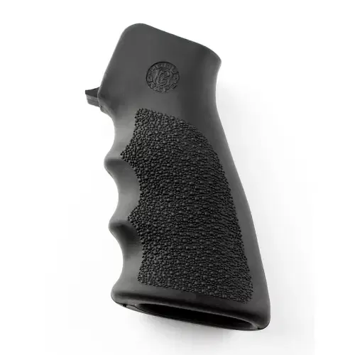Hogue AR-15 / M16: OverMolded Rubber Grip with Finger Grooves - Black