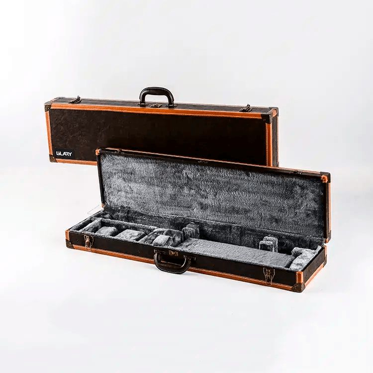 Glary Shotgun Case 32'' Leather Brown (DT01)