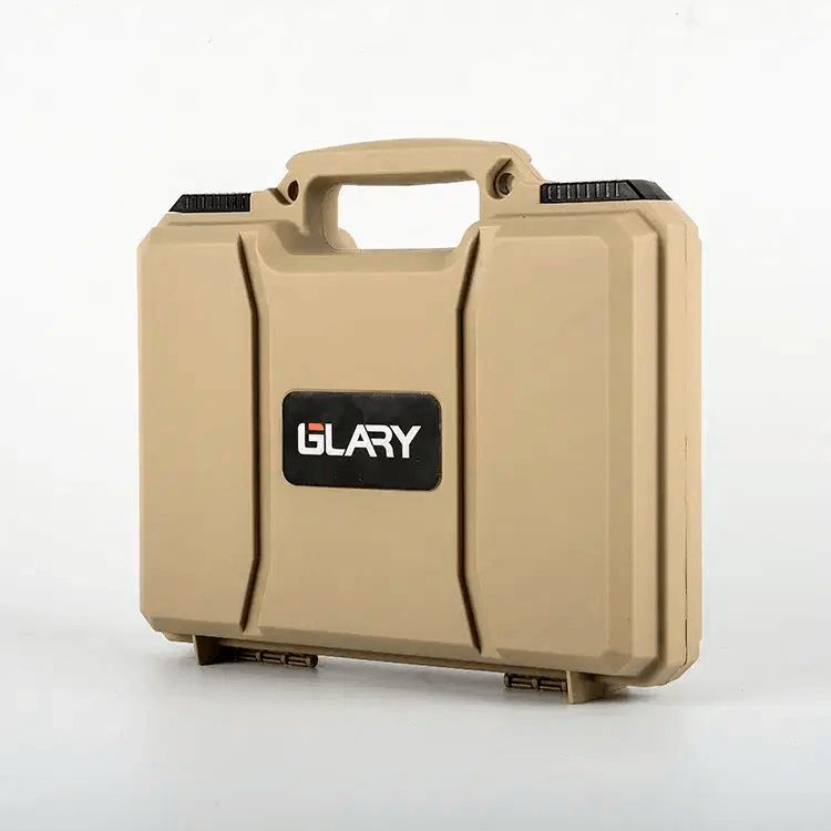 Glary Single Handgun Case Tan