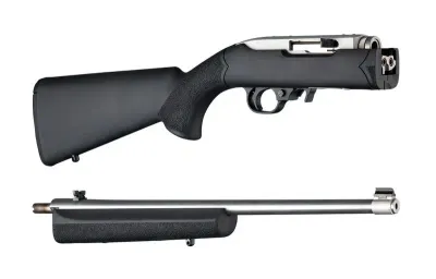 Hogue Ruger 10/22 Takedown Standard Barrel Stock - Black