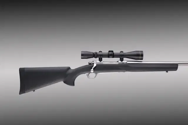 Hogue Ruger 77 MKII Long Action Standard Barrel Full Bed Block Stock - Black