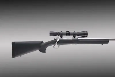 Hogue Ruger 77 MKII Long Action Standard Barrel Full Bed Block Stock - Black