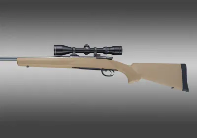 Hogue OverMolded Rifle Stock (Full Bed Block) - Flat Dark Earth
