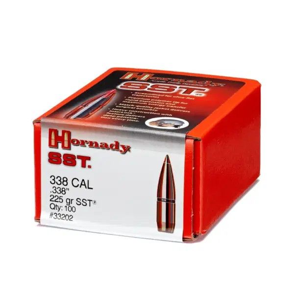 Hornady 338 Cal .338 225 gr SST® Bullet