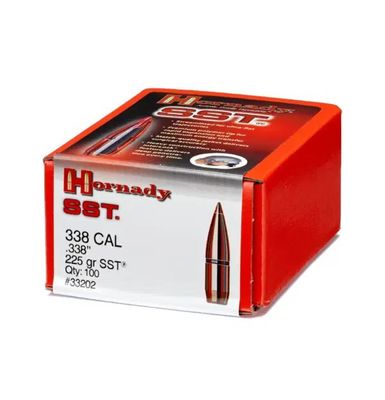 Hornady 338 Cal .338 225 gr SST® Bullet