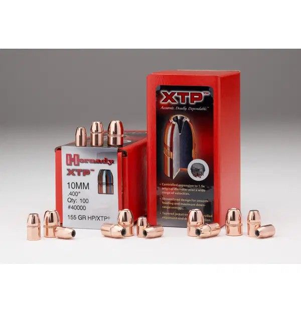 Hornady 10mm .400 180 gr XTP® Handgun Bullets
