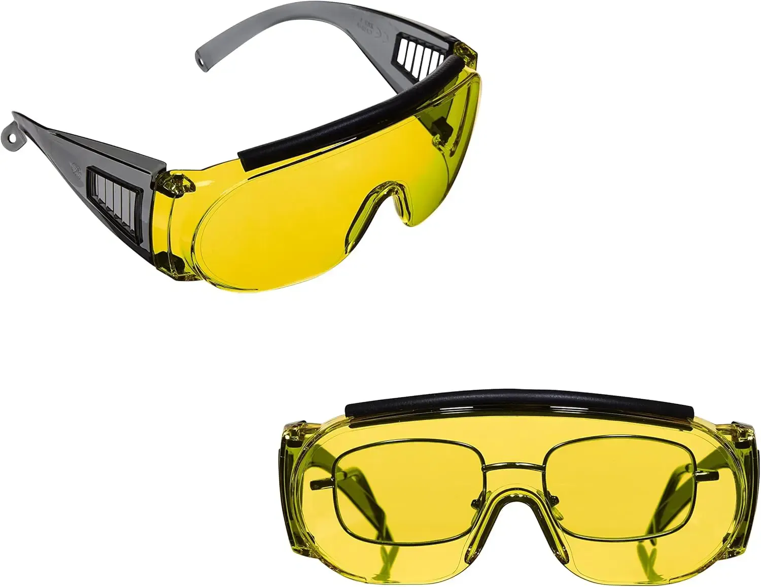 Allen Shooting Glasses Fit-Over Yellow