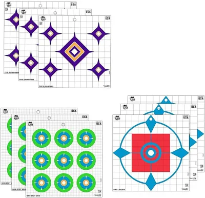Allen EZ Aim® Paper Shooting Targets, W12 x H12”