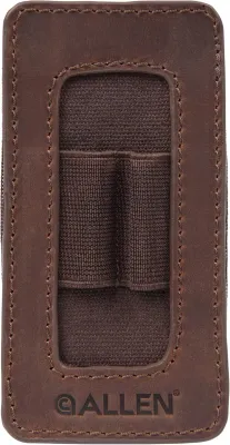 Allen Castle Rock Forend Ammo Holder, Brown Leather 2 Rounds