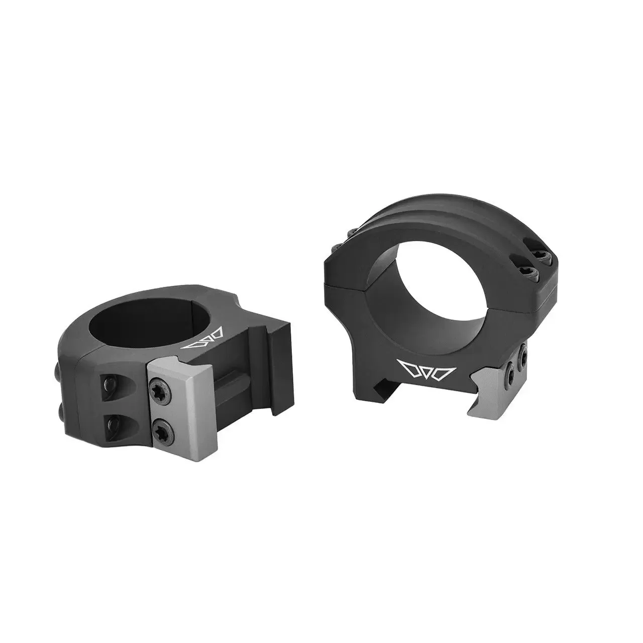 Warne 8500M HyperLite 1", Low Matte Ring Set