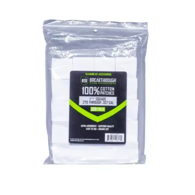 Breakthrough Cotton Patches 1.75" Square 500s