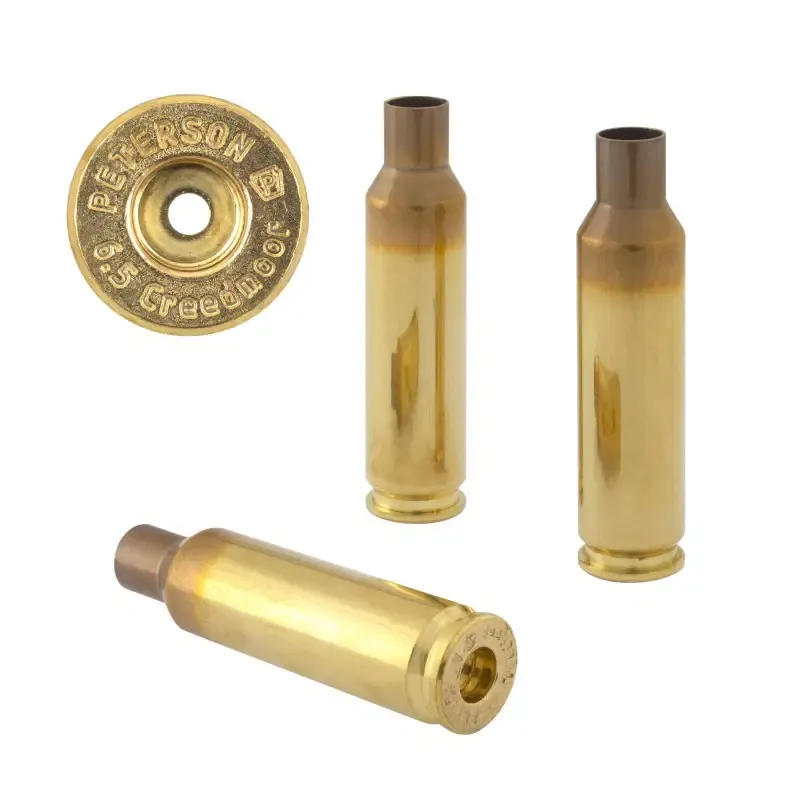 Peterson 6.5 Creedmoor Match Brass Cartridge Cases LRP (50)