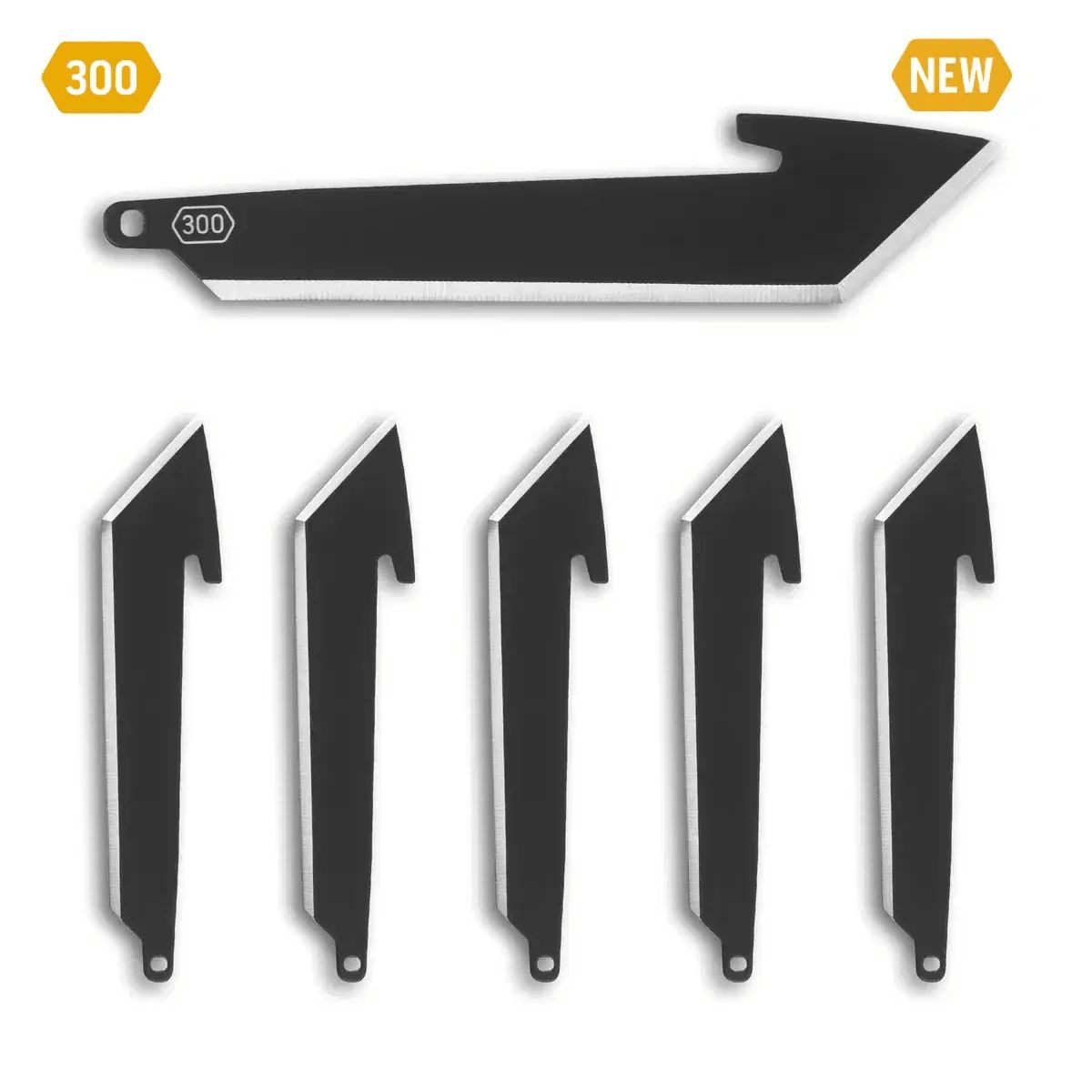 Outdoor Edge 3'' Tanto Blades 6-Pack
