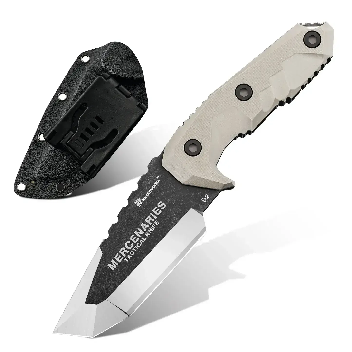 HX Outdoors Mercenary Fixed Blade Knife (224MM)