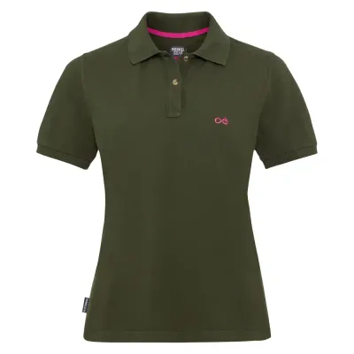 Merkel Gear Organic Polo Shirt Olive Green Medium