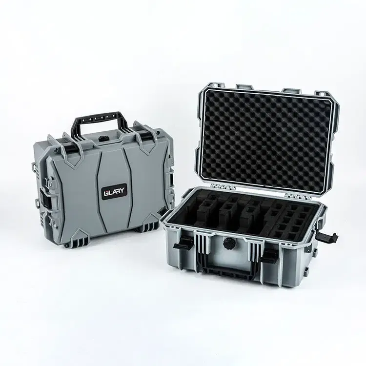 Glary Delux Handgun Case Grey