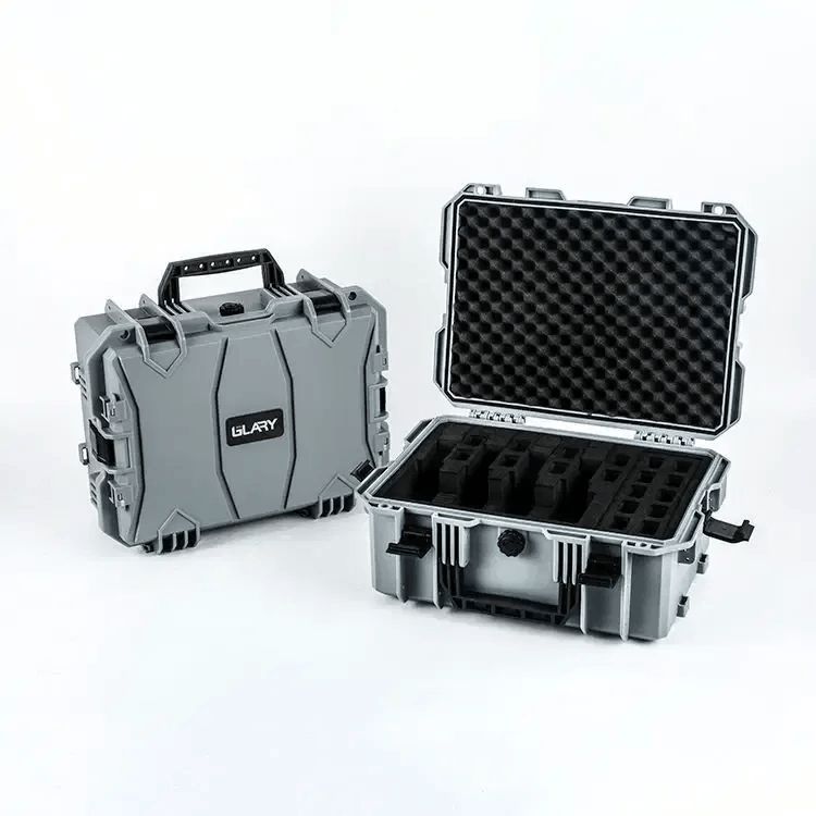 Glary Delux Handgun Case Grey