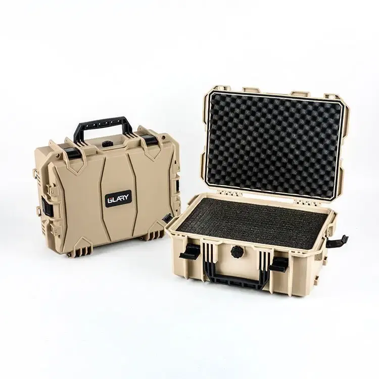 Glary Delux Handgun Case Tan