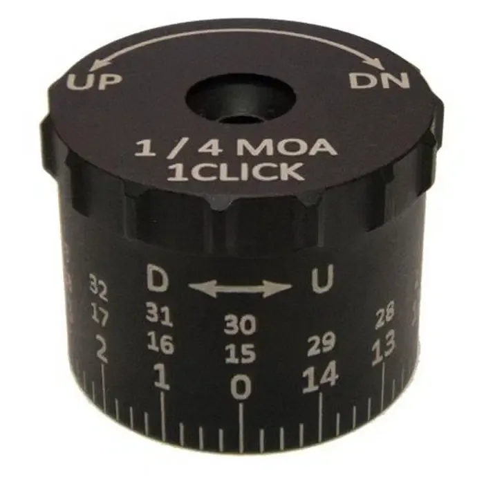 Sightron 6-24X50 Tact Elevation Knob MOA