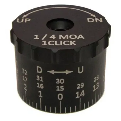 Sightron 6-24X50 Tact Elevation Knob MOA