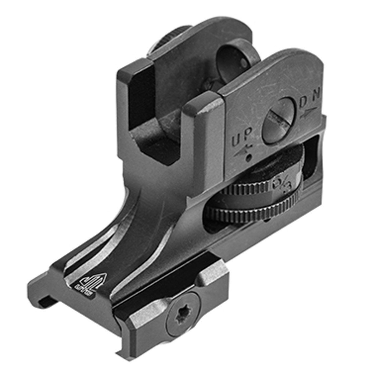 UTG Super Slim Fixed Rear Sight for AR15 Picatinny Rail