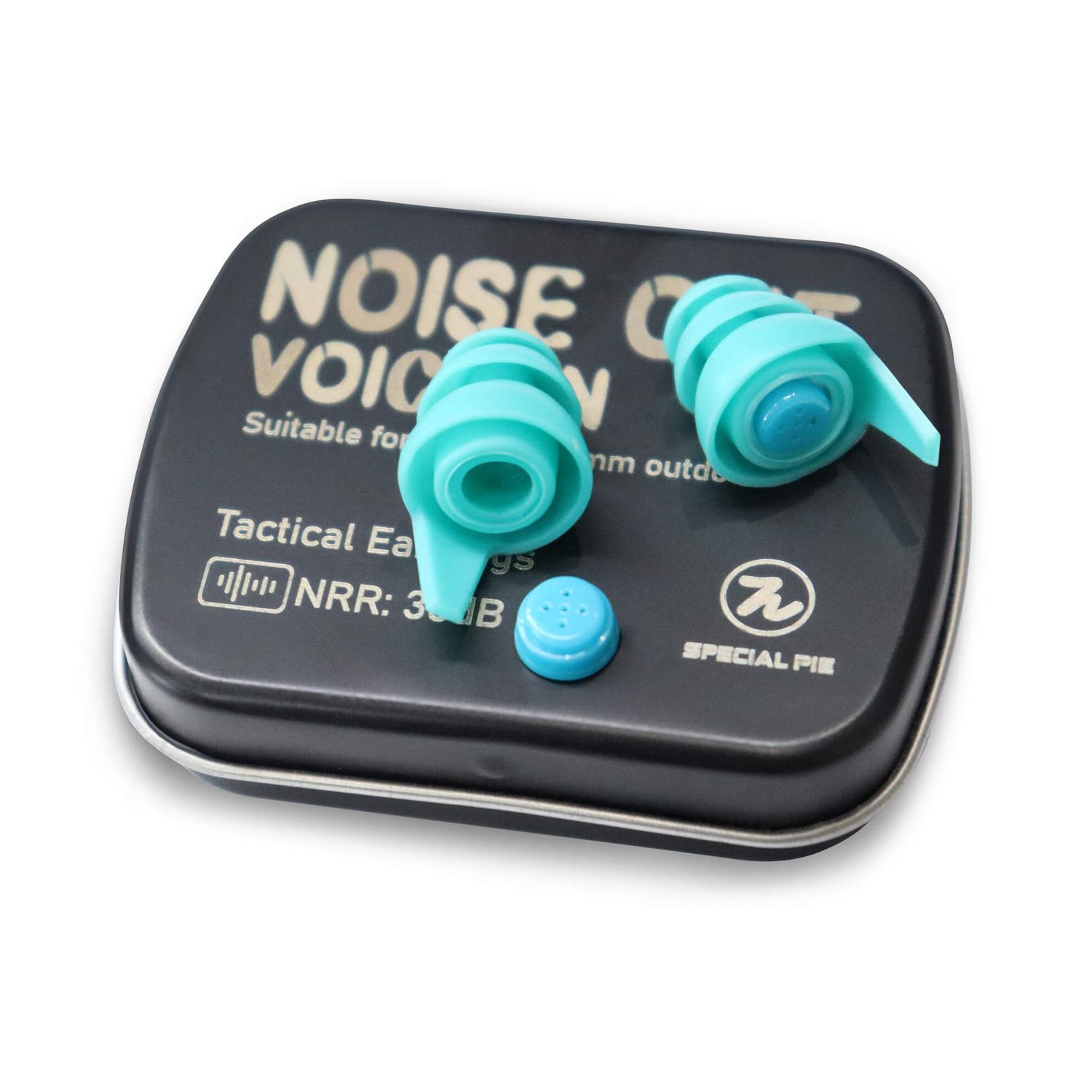 Special Pie Laser Noise Reduction Earplugs White