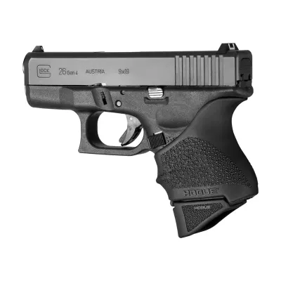 Hogue HandALL® Beavertail Grip 26/27 Glock Sleeve - Black