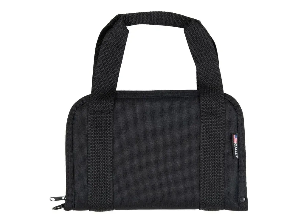 Allen 11" Pistol Tote with Strap Handles, Black