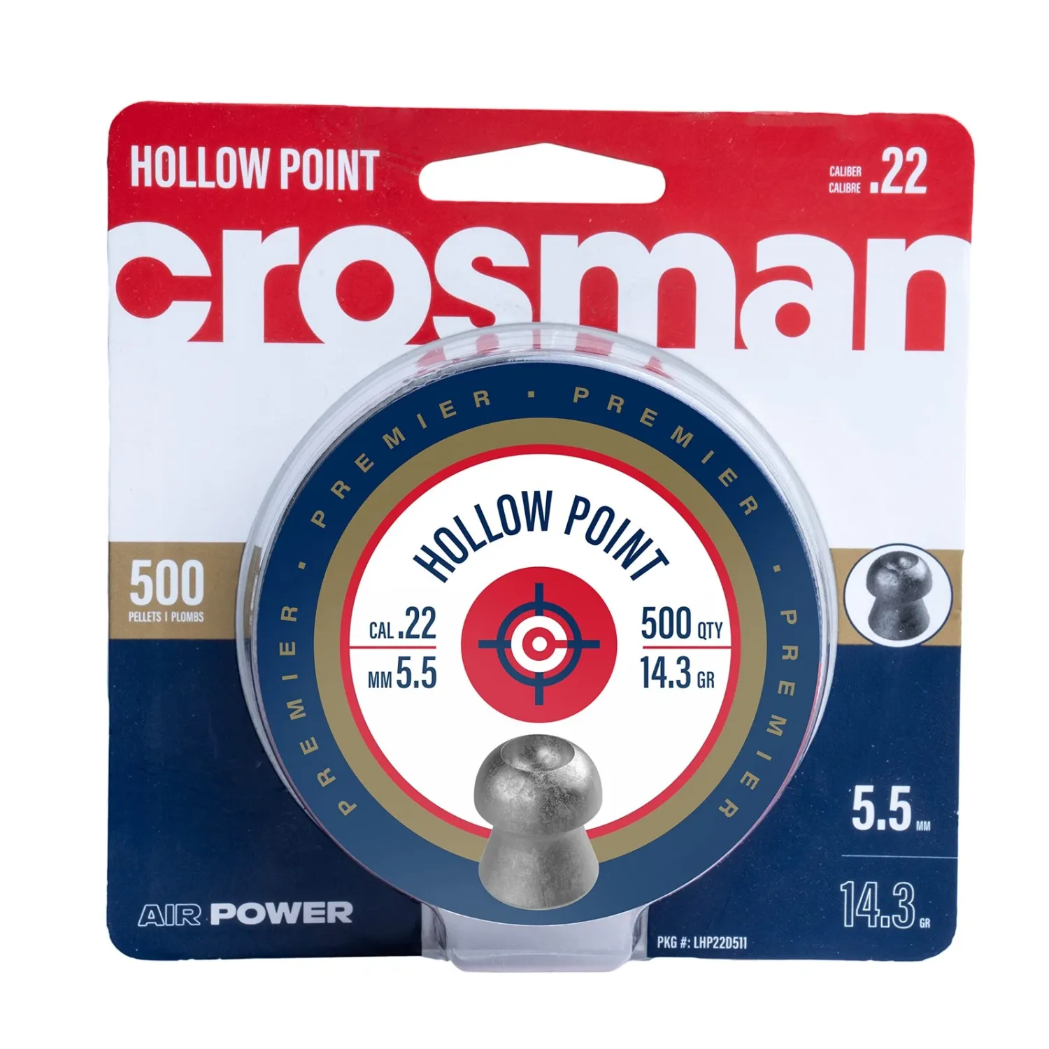 Crosman Premier Hollow Point 5.5mm | Pro-Outdoor
