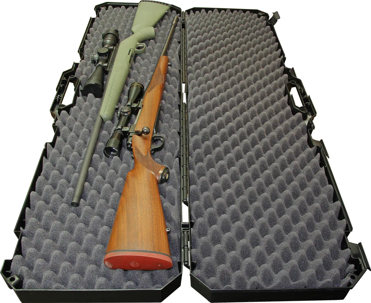 MTM Case-Gard Double Scoped Rifle Case 51
