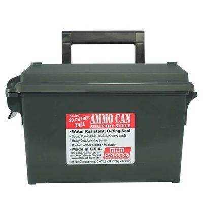 MTM Case-Gard 30 Caliber Tall Ammo Can Forest Green